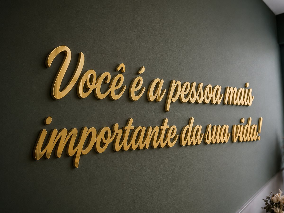 Letreiro em Acrílico 3mm