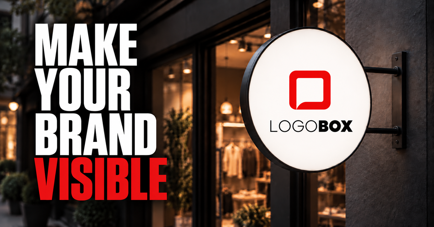 Make your brand visible — LogoBox